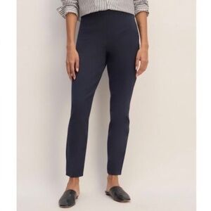 EVERLANE The Bi-Stretch Side Zip Work Pants Size 6